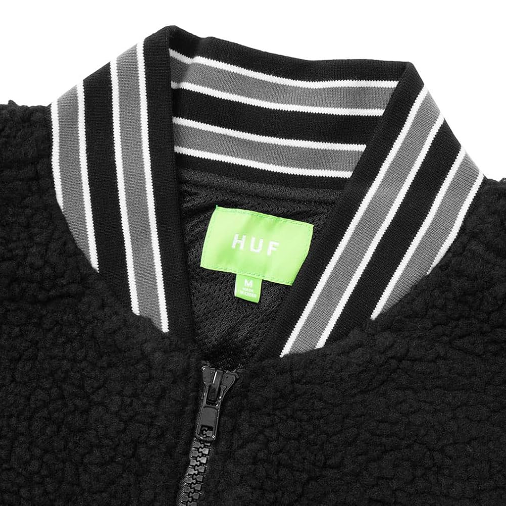 HUF ブラック スタジャン 楽天市場】SONG VARSITY JACKET / HUF ハフ スタジャン HUF ハフ